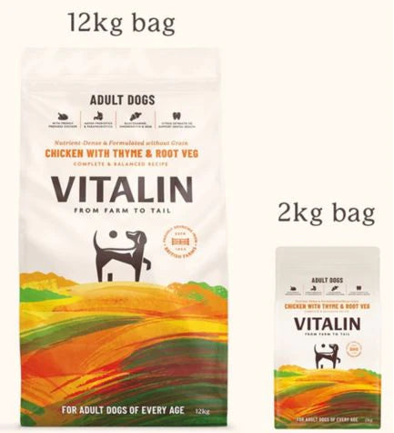 Vitalin Chicken with Veg & Thyme Dog Dry Food