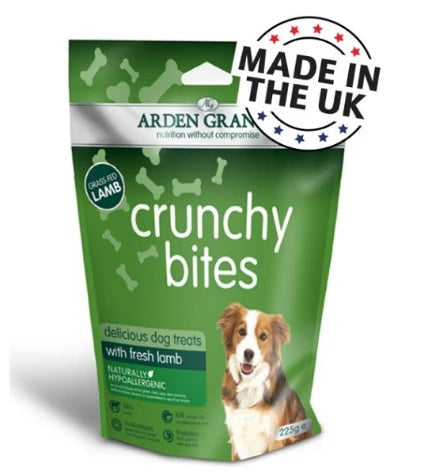 Arden Grange Crunchy Bites Lamb Dog Treats 225G