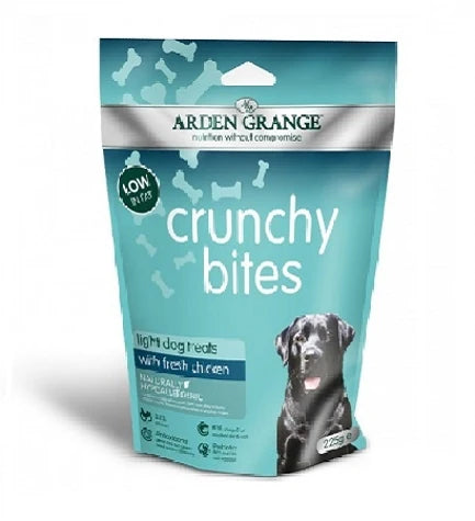 Arden Grange Crunchy Bites Light Dog Treats 225G