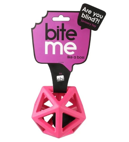 Ebi Bite Me 'Are You Blind?!' Dog Toy with Bell