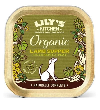 Lily's Kitchen Organic Lamb Supper Wet Dog Food 150G