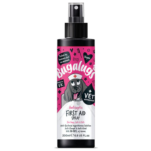 Bugalugs Antiseptic First Aid Spray for Pets - 200ML