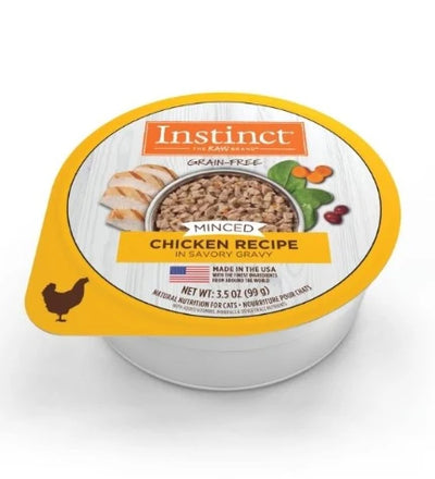 Instinct Minced Real Chicken Recipe Wet Cat Food 99G