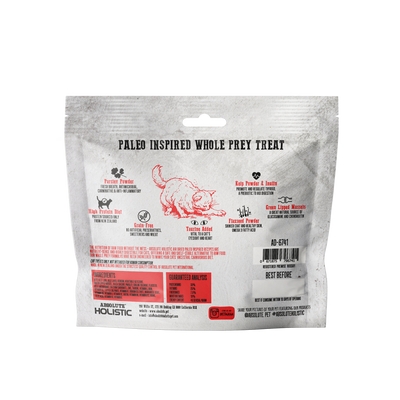 Absolute Holistic Air Dried Red Meat Cat Treats 50G