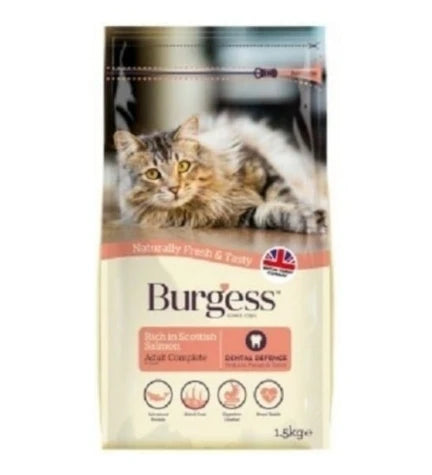 Burgess Complete Scottish Salmon Adult Cat Dry Food