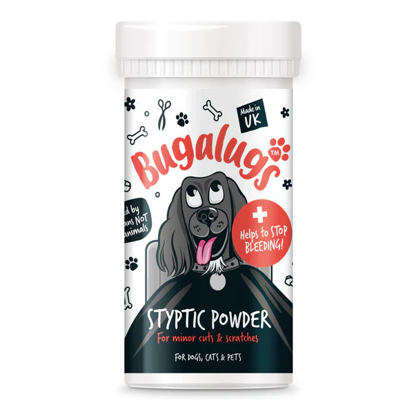 Bugalugs Styptic Powder for Minor Cuts & Scratches for Pets - 50G