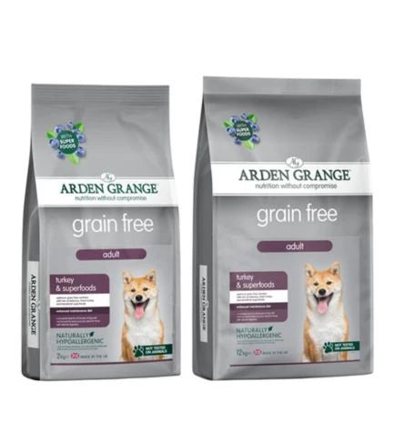 Arden Grange Grain Free Adult Turkey & Superfoods Dry Dog Food