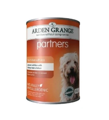 Arden Grange Partners Chicken, Rice & Vegetables Wet Dog Food 395G